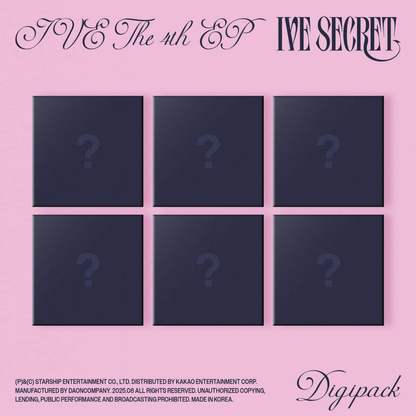 IVE - THE 4TH EP [IVE SECRET] (DIGIPACK VER.)