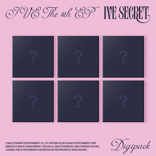 [PRE-ORDER] IVE - THE 4TH EP [IVE SECRET] (DIGIPACK VER.)
