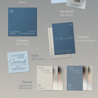 DXS (SEVENTEEN) - 1ST MINI ALBUM [SERENADE] COMPACT VER.