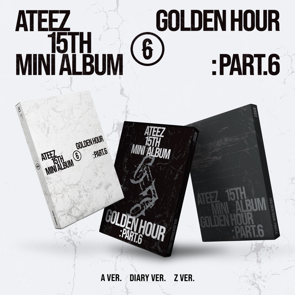 [PRE-ORDER] ATEEZ - GOLDEN HOUR : PART.6 (3 VERSIONS) RANDOM