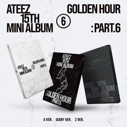 [PRE-ORDER] ATEEZ - GOLDEN HOUR : PART.6 (3 VERSIONS) RANDOM