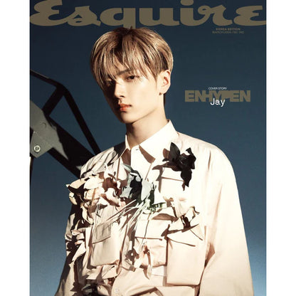 [PRE-ORDER Esquire KOREA 2024. Mar Cover ENHYPEN