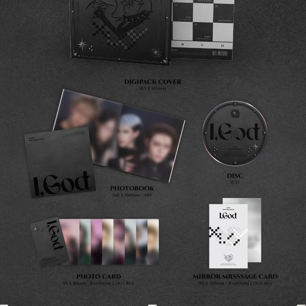 XLOV - 2ND MINI ALBUM [I,GOD] (4 VERSIONS)