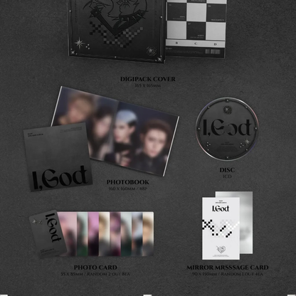 XLOV - 2ND MINI ALBUM [I,GOD] (4 VERSIONS)