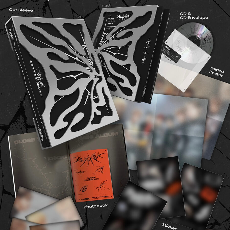 CLOSE YOUR EYES - THE 3RD MINI ALBUM [BLACKOUT] (BLACKOUT VER.)