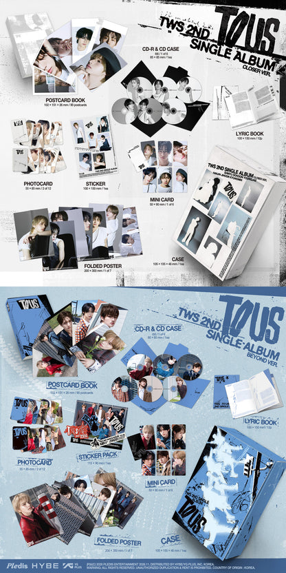 [PRE-ORDER] TWS - 2ND SINGLE ALBUM [TO US] (2 VERSIONS)