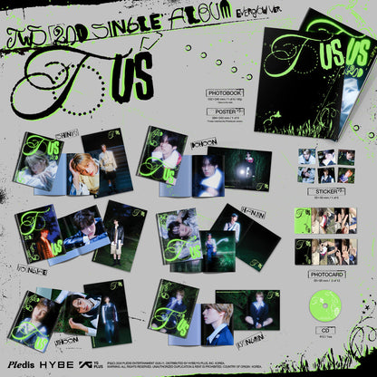 [PRE-ORDER] TWS - 2ND SINGLE ALBUM [TO US] EVERGLOW VER. (6 VERSIONS) RANDOM