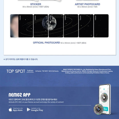 T.O.P - 1ST ALBUM [TOP SPOT - ANOTHER DIMENSION] (NEMO) (2 VERSIONS)
