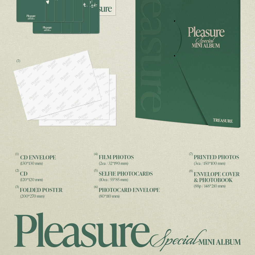 [PRE-ORDER] TREASURE - SPECIAL MINI ALBUM [PLEASURE]