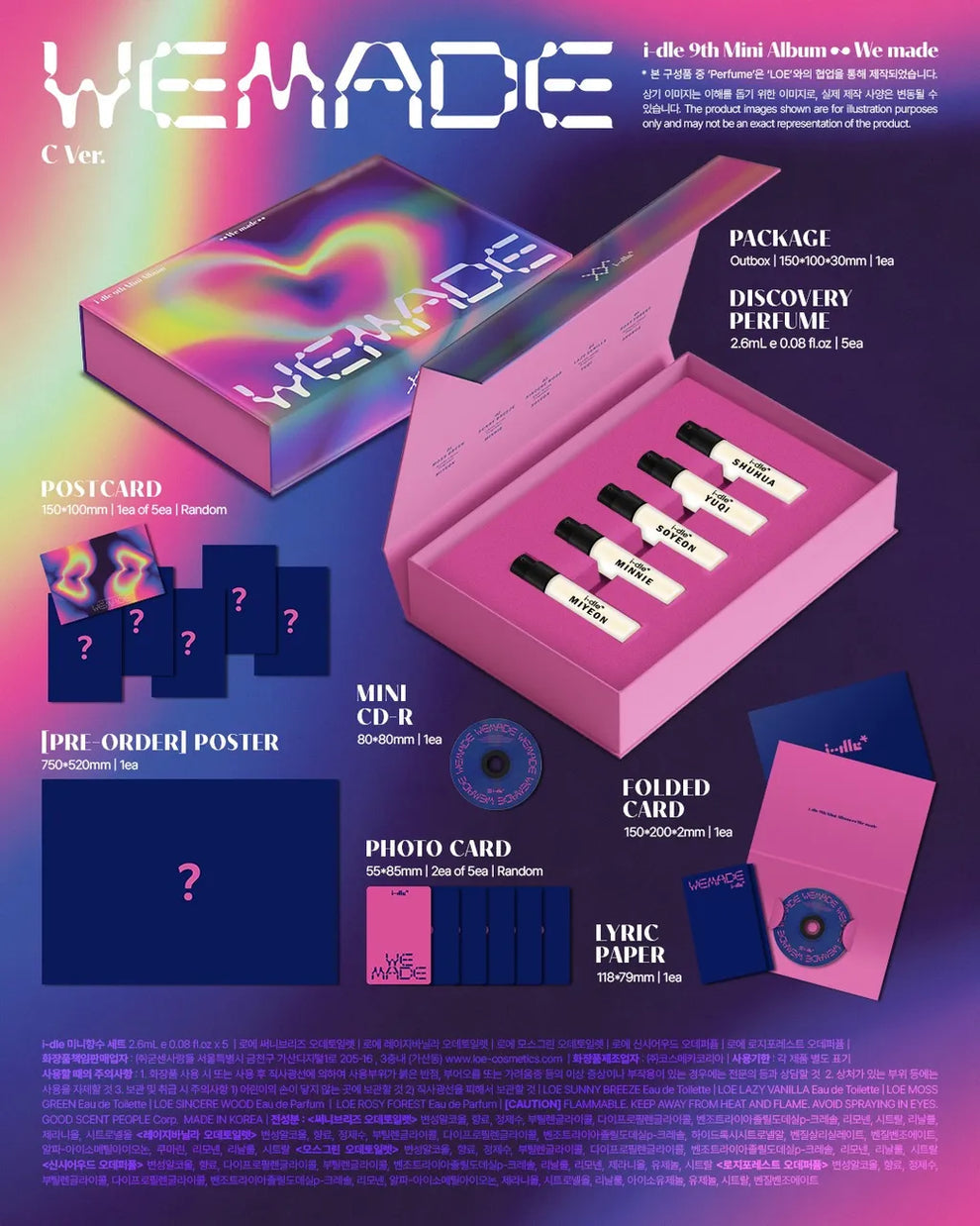 [PRE-ORDER] I-DLE - 9TH MINI ALBUM [WE MADE] (C VER.)