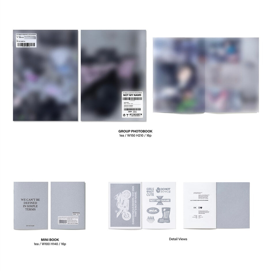 [PRE-ORDER] ILLIT - 1ST SINGLE ALBUM [NOT CUTE ANYMORE]