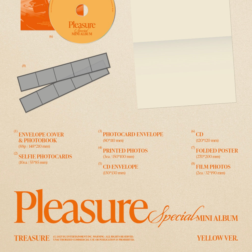 [PRE-ORDER] TREASURE - SPECIAL MINI ALBUM [PLEASURE]