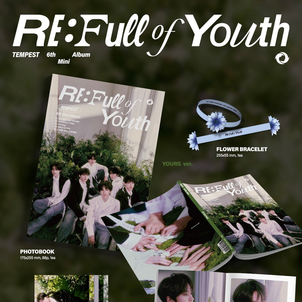 [PRE-ORDER] TEMPEST - 5TH MINI ALBUM [RE: FULL OF YOUTH]