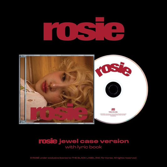 [PRE-ORDER] (YG SELECT POB) ROSÉ (BLACKPINK) – First Studio Album [rosie] (JEWEL)