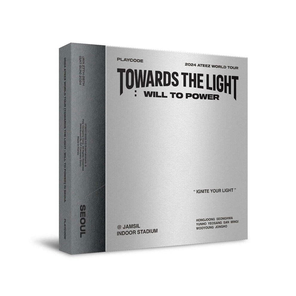 [PRE-ORDER] (YES24 POB)2024 ATEEZ WORLD TOUR TOWARDS THE LIGHT : WILL TO POWER IN SEOUL PLAYCODE
