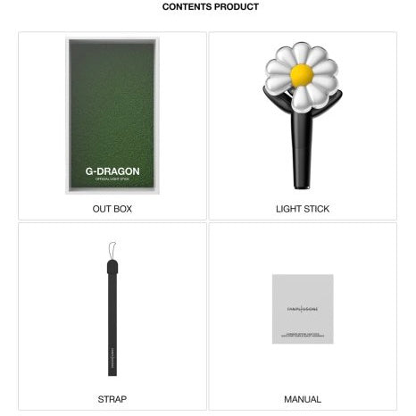 G-DRAGON Official Light stick – Akira.ca