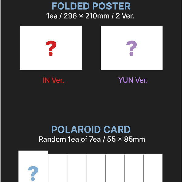 [PRE-ORDER] YOUNITE - 8TH EP [INYUN PART.1] (2 VERSIONS) RANDOM