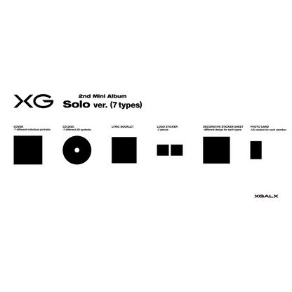 XG - 2ND MINI ALBUM [AWE] (SOLO VER.)