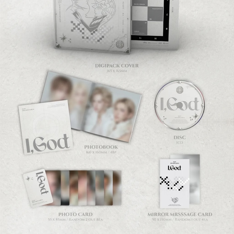 XLOV - 2ND MINI ALBUM [I,GOD] (4 VERSIONS)