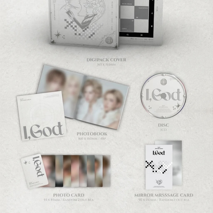 XLOV - 2ND MINI ALBUM [I,GOD] (4 VERSIONS)