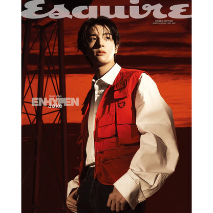 [PRE-ORDER Esquire KOREA 2024. Mar Cover ENHYPEN