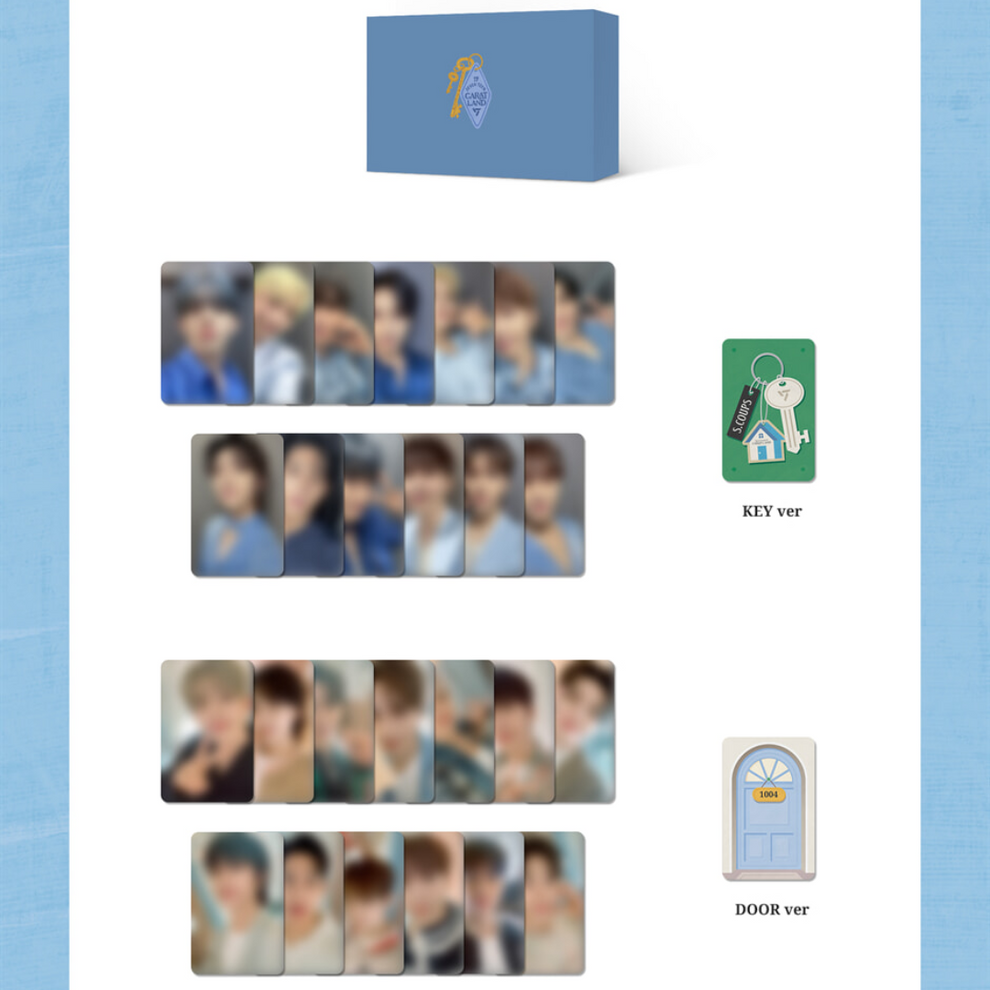 [PRE-ORDER] (WEVERSE POB) 2024 SVT 8TH FAN MEETING SEVENTEEN in CARAT LAND MEMORY BOOK+