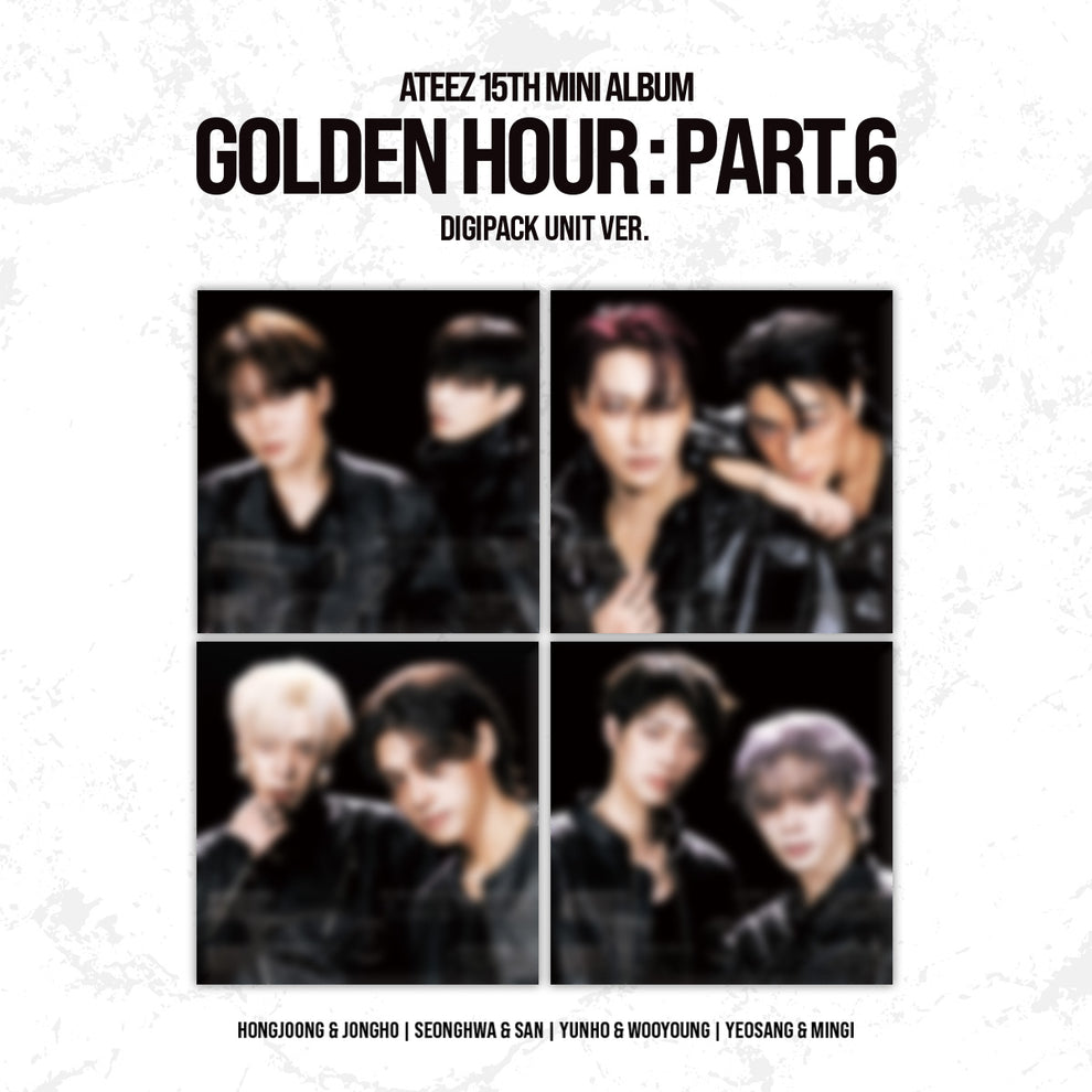 [PRE-ORDER] ATEEZ - GOLDEN HOUR : PART.6 (DIGIPACK UNIT VER.) (4 VERSIONS) RANDOM