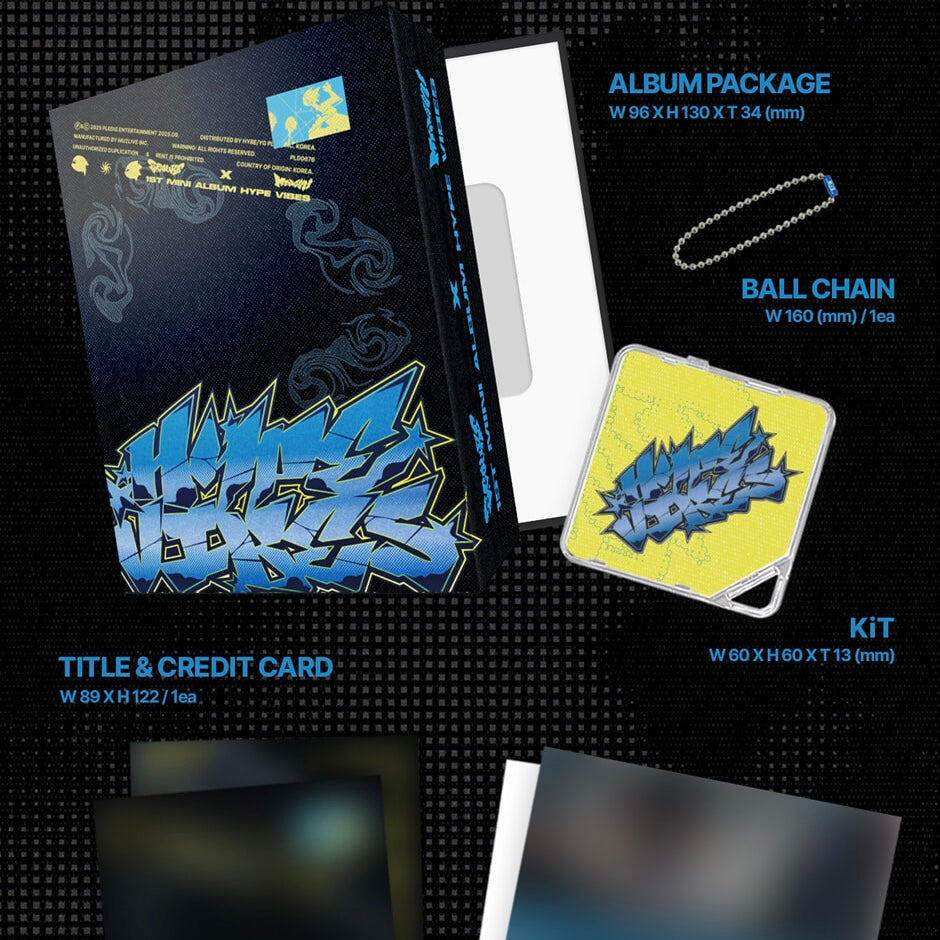 [PRE-ORDER] S.COUPSXMINGYU (SEVENTEEN) - 1ST MINI ALBUM [HYPE VIBES] KIT VER.