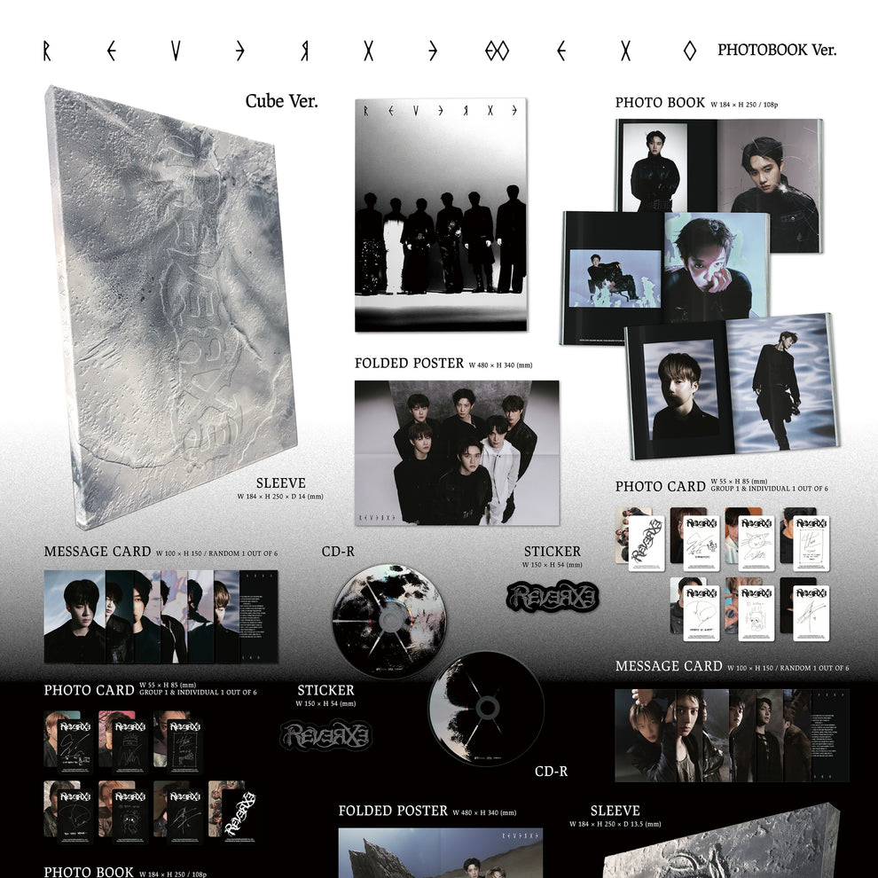 EXO - 8TH FULL ALBUM [REVERXE] (PHOTOBOOK VER.)