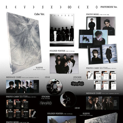EXO - 8TH FULL ALBUM [REVERXE] (PHOTOBOOK VER.)