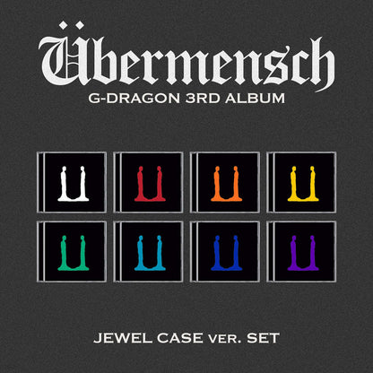 [PRE-ORDER] G-DRAGON - 3RD ALBUM [ÜBERMENSCH] JEWEL VER.