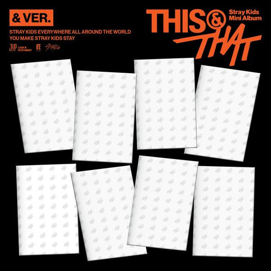 [PRE-ORDER] (MAKESTAR POB) STRAY KIDS - THIS & THAT (& VER.) (8 VERSIONS) RANDOM
