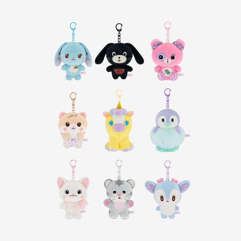 [PRE-ORDER] TDOONGZ PLUSH KEYRING - TWICE THE THRILL