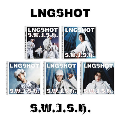 [PRE-ORDER] LNGSHOT - EP [S.W.I.S.H.] (STANDARD VER.) (5 VERSIONS) RANDOM
