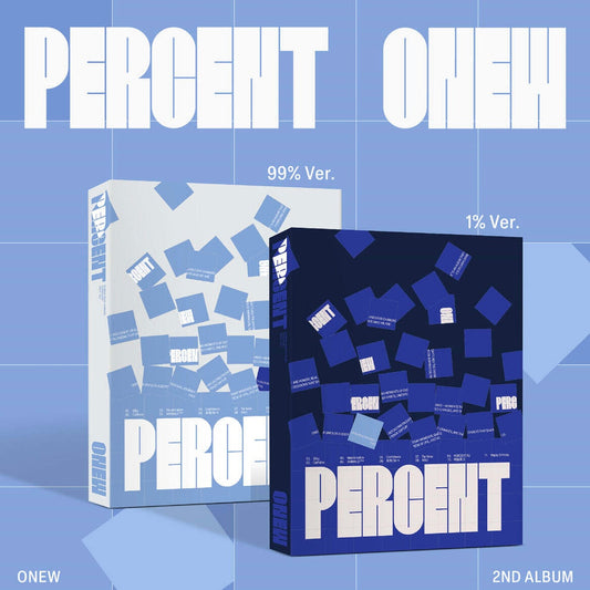 ONEW - 2ND ALBUM [PERCENT] (PHOTOBOOK VER.)