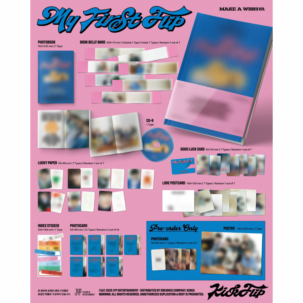 Mom KICKFLIP - 3RD MINI ALBUM [MY FIRST FLIP]