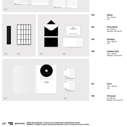 [PRE-ORDER] ZEROBASEONE - THE 6TH MINI ALBUM [ASCEND-] (2 VERSIONS) RANDOM
