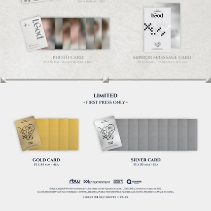 XLOV - 2ND MINI ALBUM [I,GOD] (4 VERSIONS)