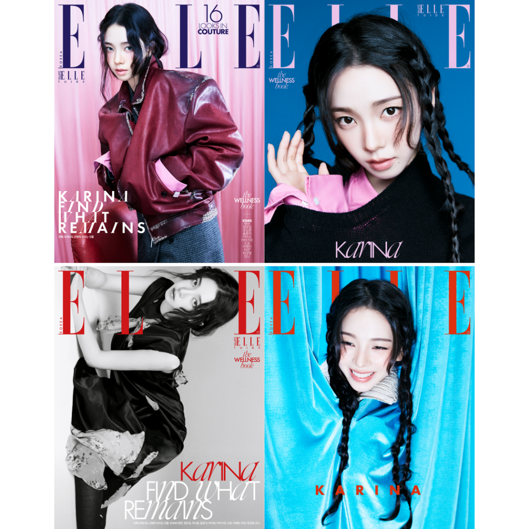 [PRE-ORDER] AESPA KARINA - ELLE 2026 SEPTEMBER ISSUE COVER