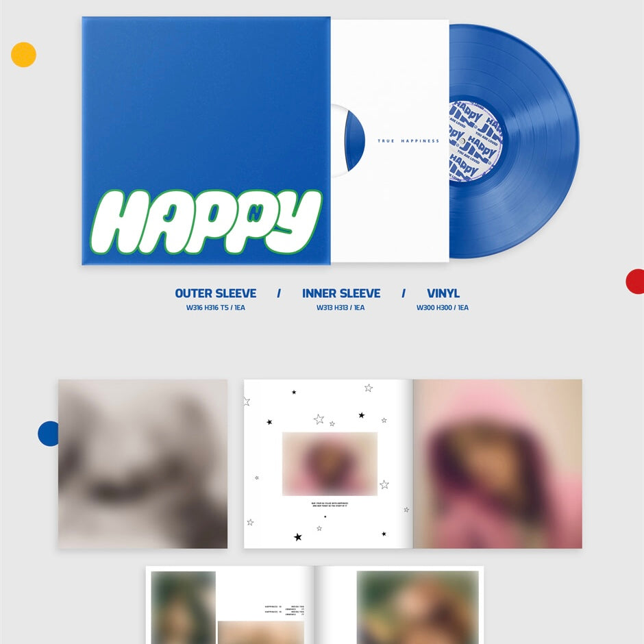 [PRE-ORDER] JIN (BTS) - HAPPY (LP)