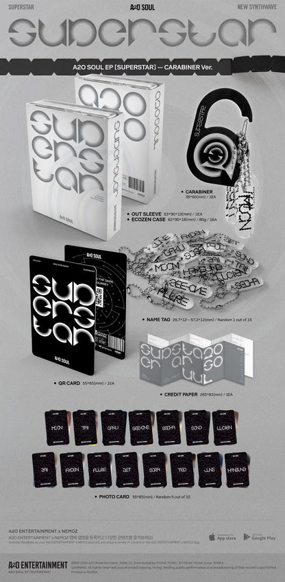 [PRE-ORDER] A2O SOUL - EP [SUPERSTAR] (CARABINER VER.)