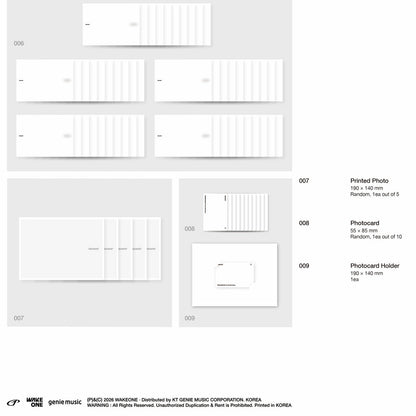 [PRE-ORDER] ZEROBASEONE - THE 6TH MINI ALBUM [ASCEND-] 11 VER. (5 VERSIONS) RANDOM