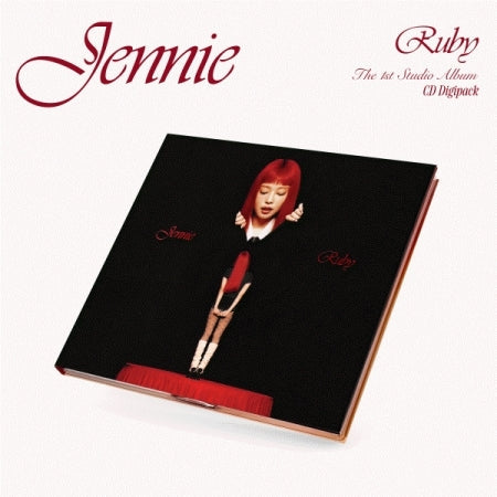 [SIGNED POSTCARD] JENNIE - THE 1ST STUDIO ALBUM [RUBY] (CD DIGIPACK)