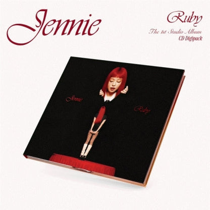 [SIGNED POSTCARD] JENNIE - THE 1ST STUDIO ALBUM [RUBY] (CD DIGIPACK)