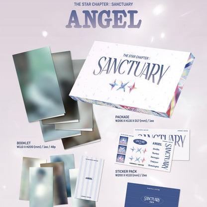 [PRE-ORDER] (WITHMUU POB) TXT – The Star Chapter [SANCTUARY] (ANGEL Ver.) (Set)