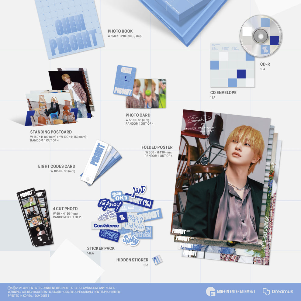 ONEW - 2ND ALBUM [PERCENT] (PHOTOBOOK VER.)