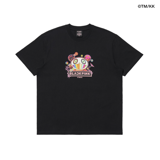 BLACKPINK + Takashi Murakami Pandakashi Logo T-Shirt (Black)