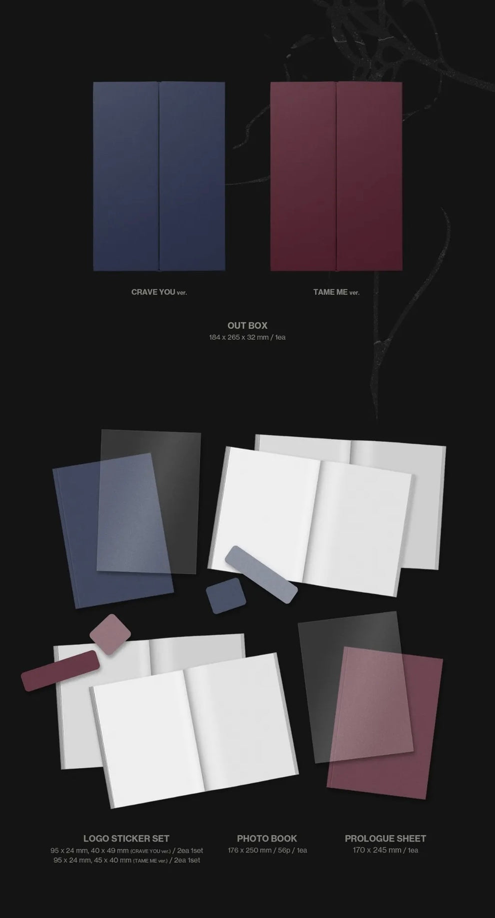 [PRE-ORDER] &TEAM - KR 2ND MINI ALBUM [MARK ON ME] (2 VERSIONS) RANDOM