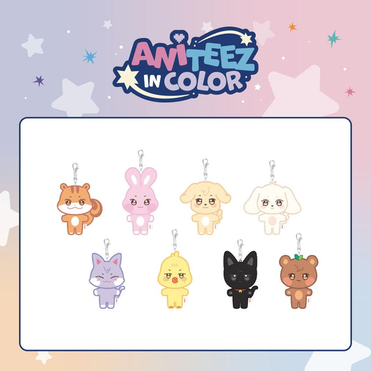 [PRE-ORDER]ATEEZ - ANITEEZ IN COLOR POP UP OFFICIAL MD ANITEEZ PLUSH KEYRING