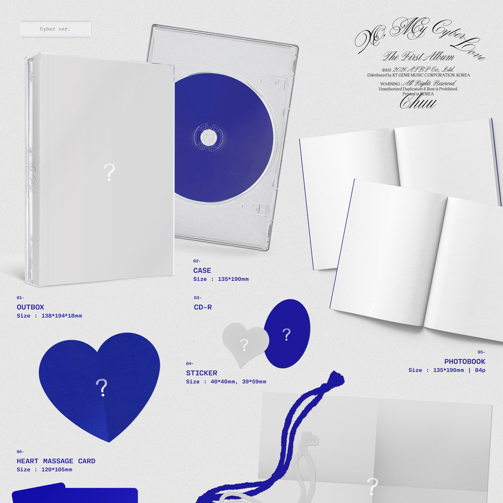 [PRE-ORDER] CHUU - THE FIRST ALBUM [XO, MY CYBERLOVE] CYBER VER.